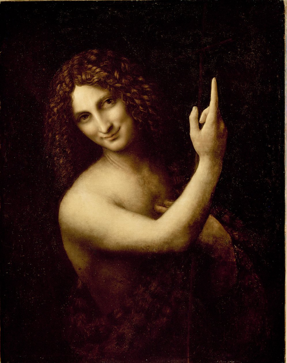 St. John the Baptist by Leonardo da Vinci