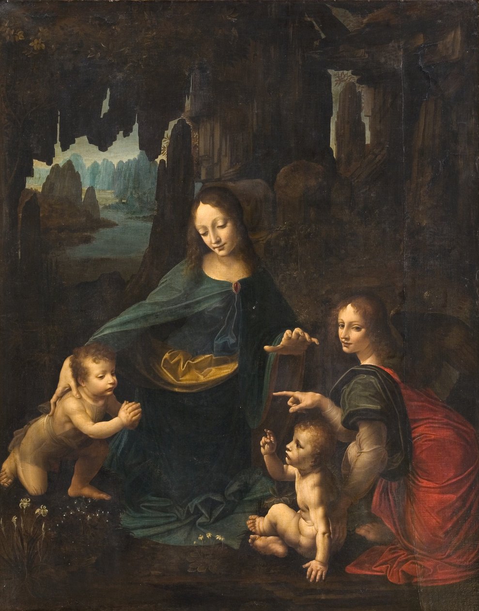 The Virgin of the Rocks by Leonardo da Vinci