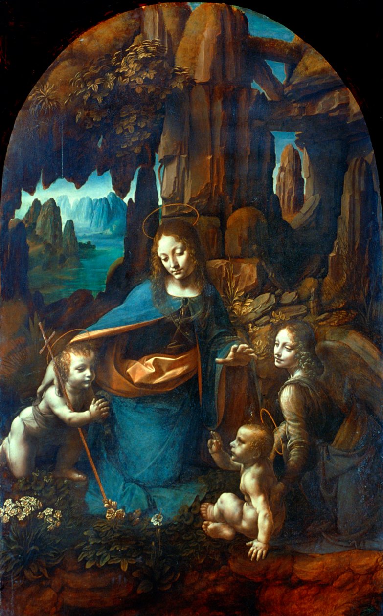 The Virgin of the Rocks by Leonardo da Vinci