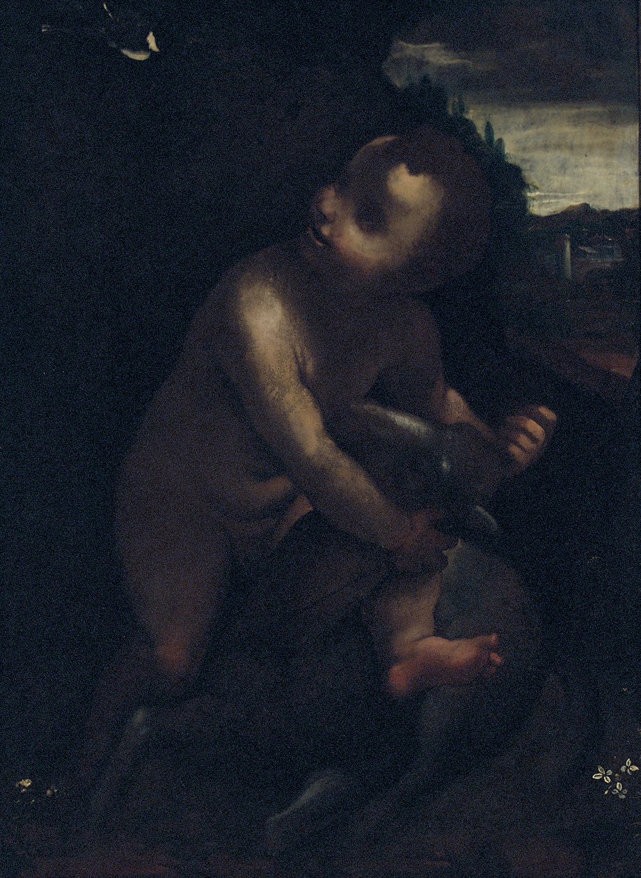 The Infant St. John the Baptist by Leonardo da Vinci