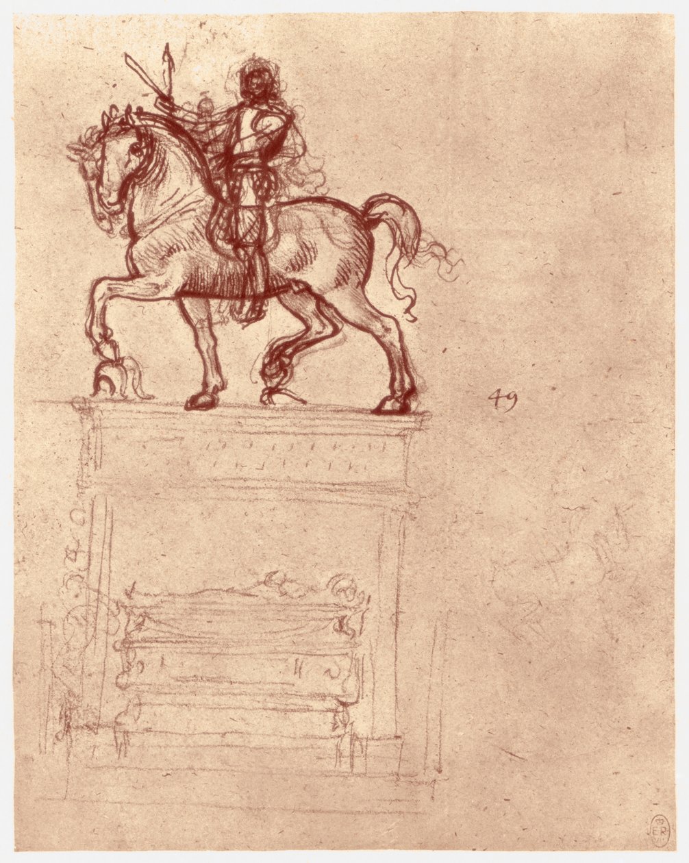 Trivulzio Monument by Leonardo da Vinci