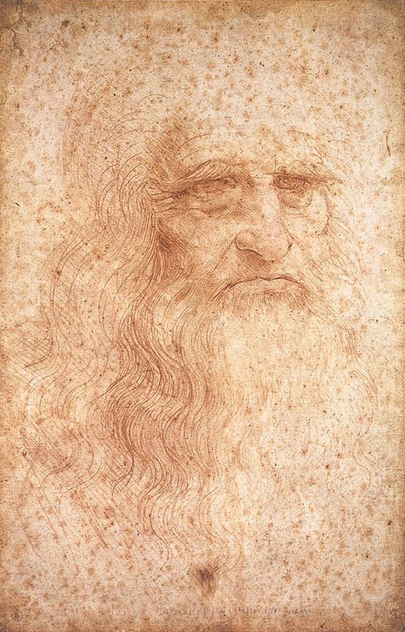 Presumed Self-portrait by Leonardo da Vinci