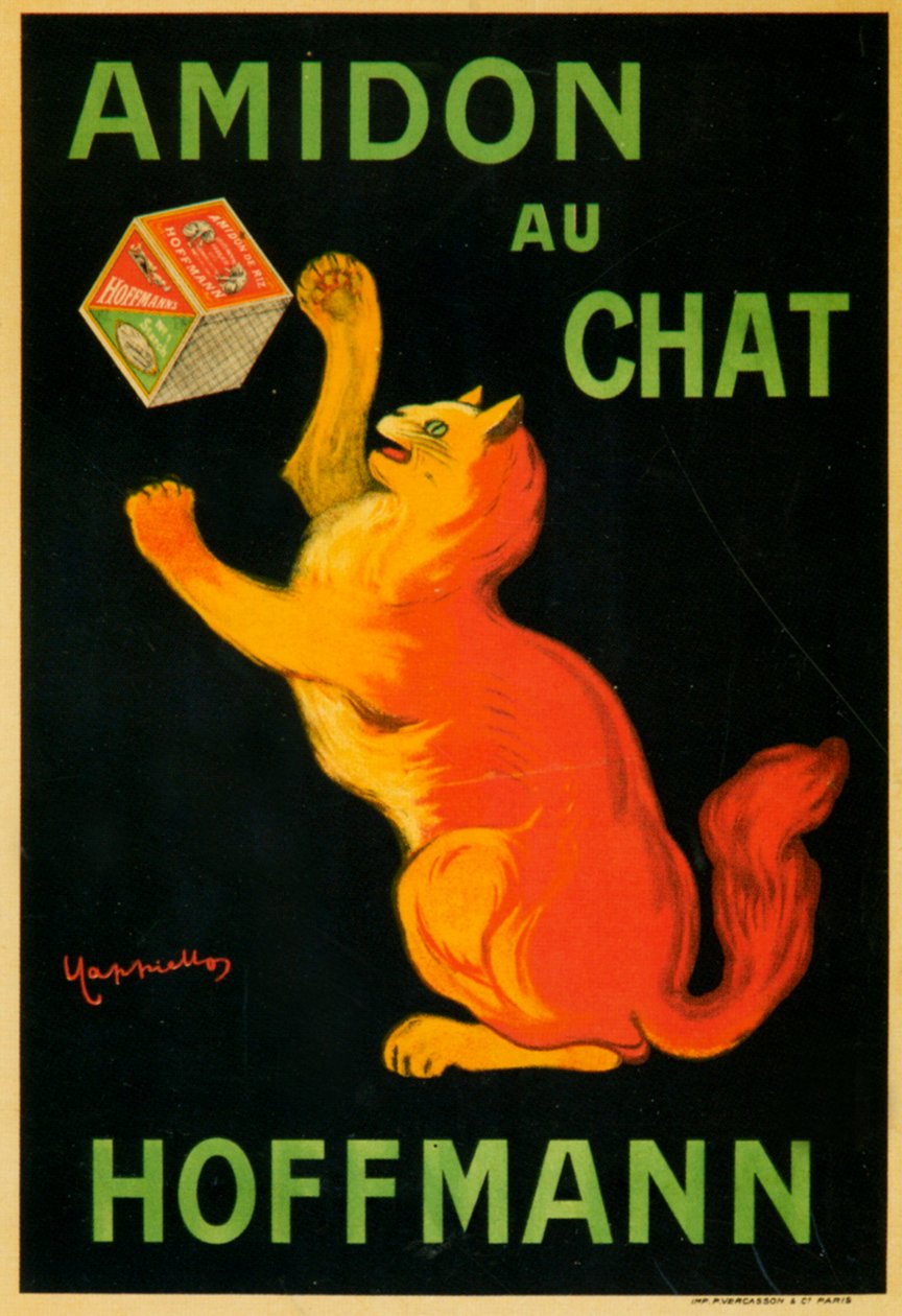 Amidon du Chat Hoffman by Leonetto Cappiello