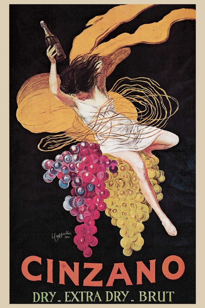 Cinzano, 1920 by Leonetto Cappiello