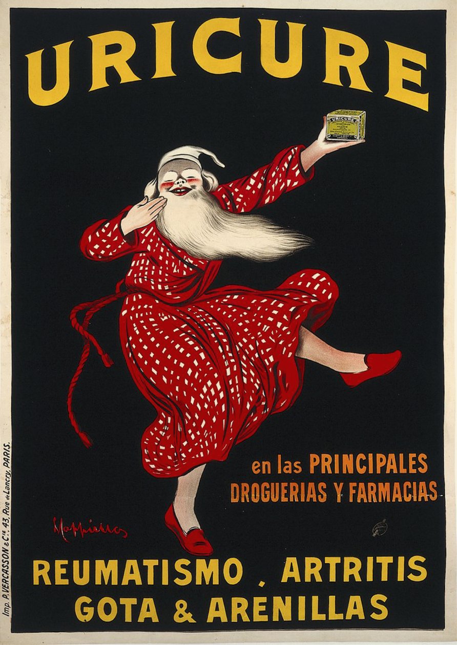 Uricure by Leonetto Cappiello