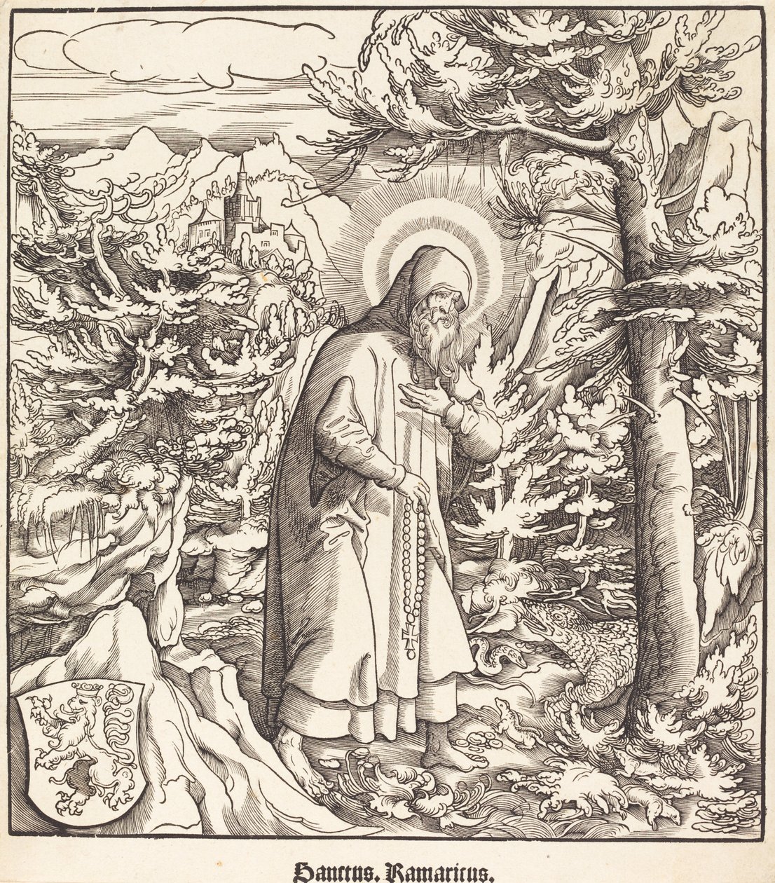 Saint Ramaricus by Leonhard Beck