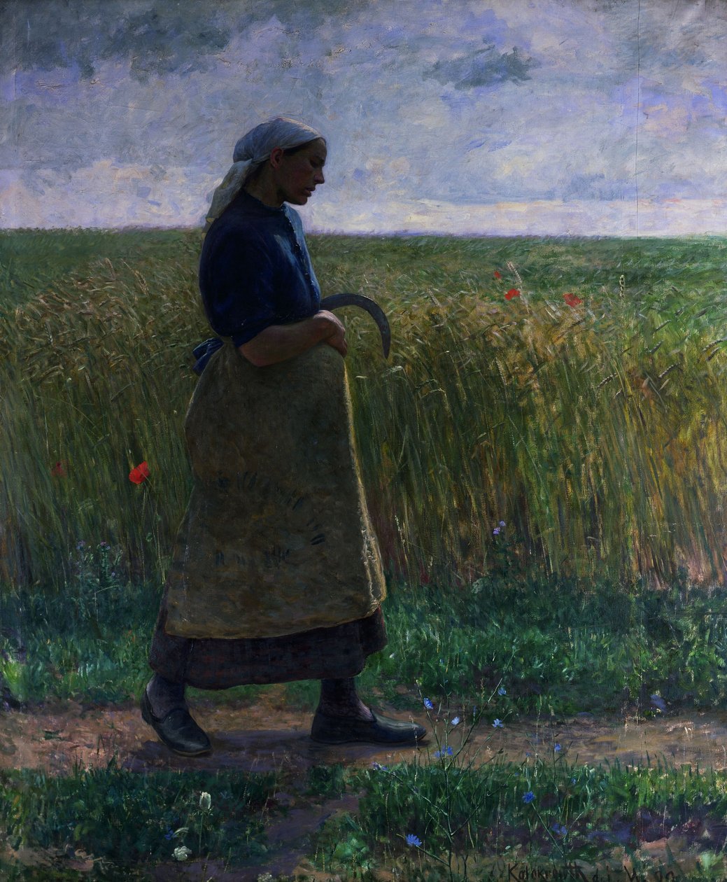 Summer by Leopold Karl Walter von Kalckreuth