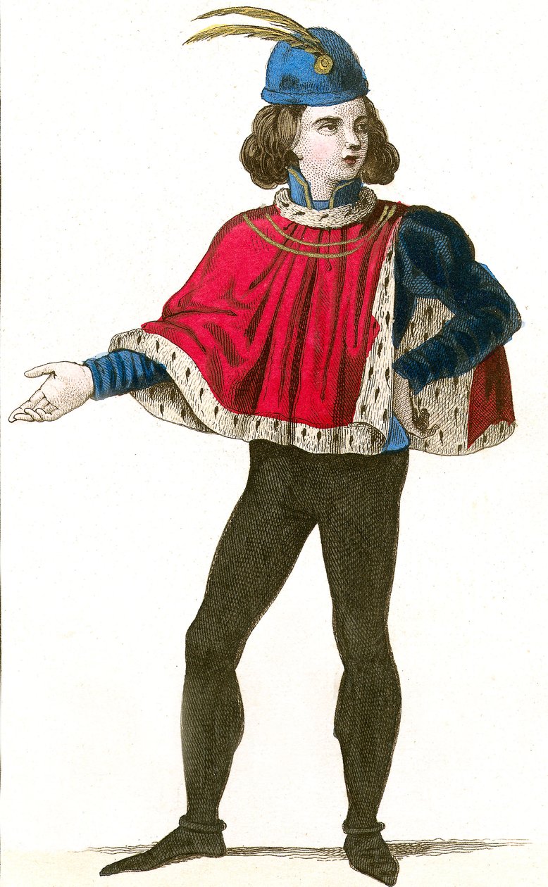 Jean II de Valois by Leopold Massard