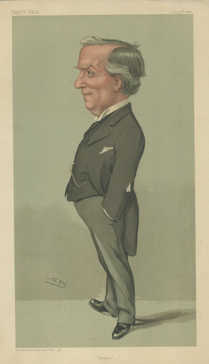 The Right Honourable Herbert Henry Asquith by Leslie Matthew Ward