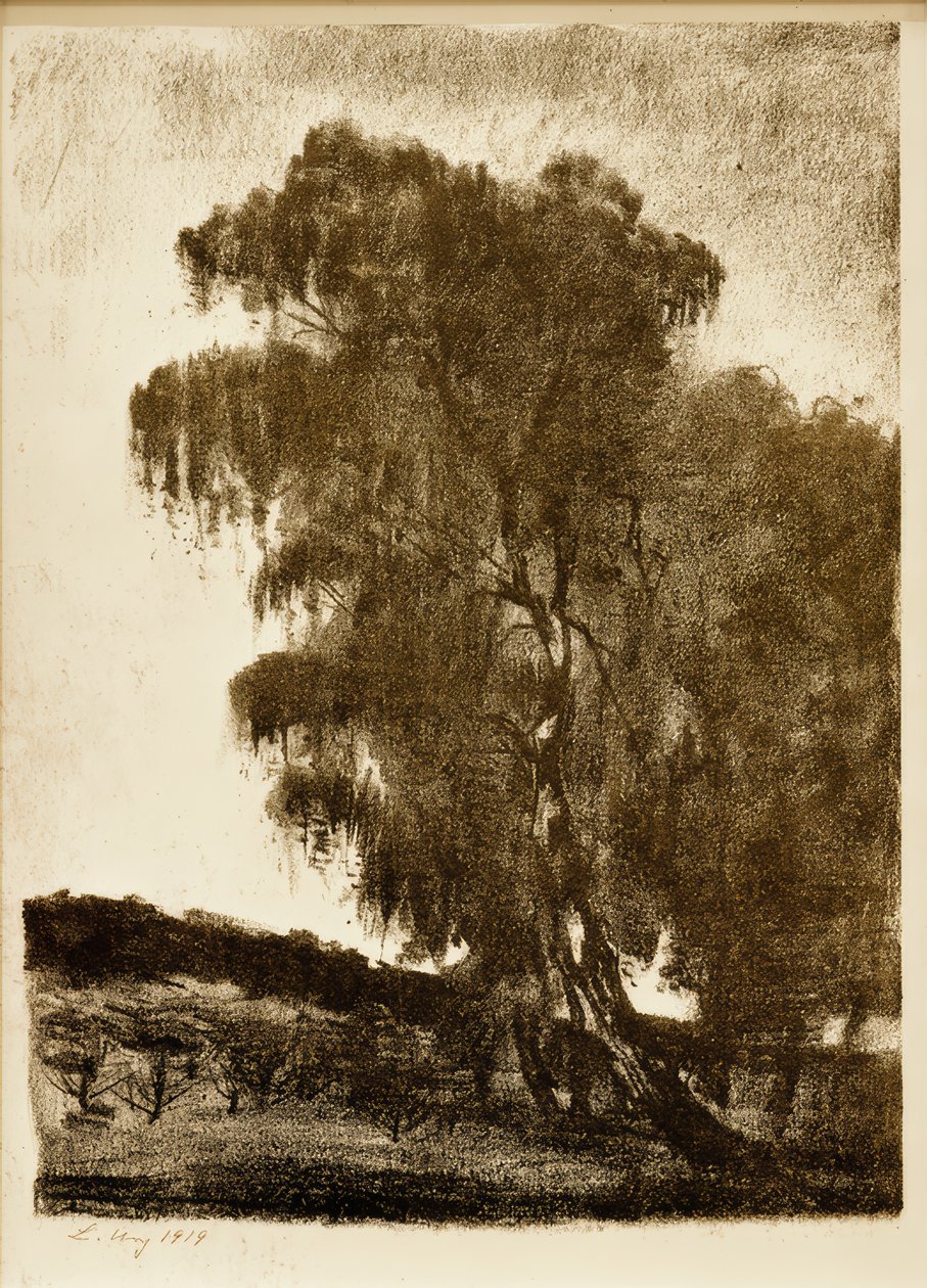 Birches by Lesser Ury