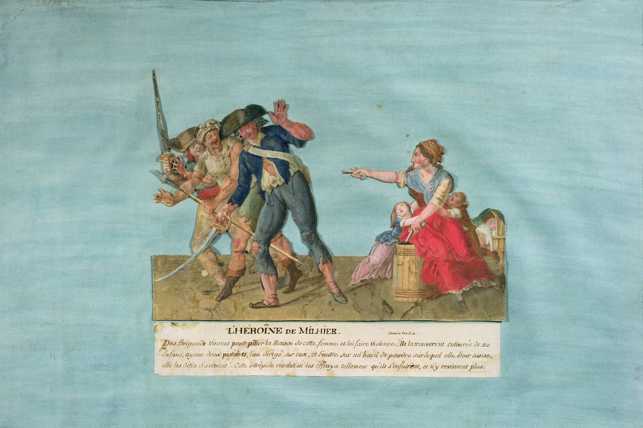 The Heroine of Milhier by Lesueur Brothers