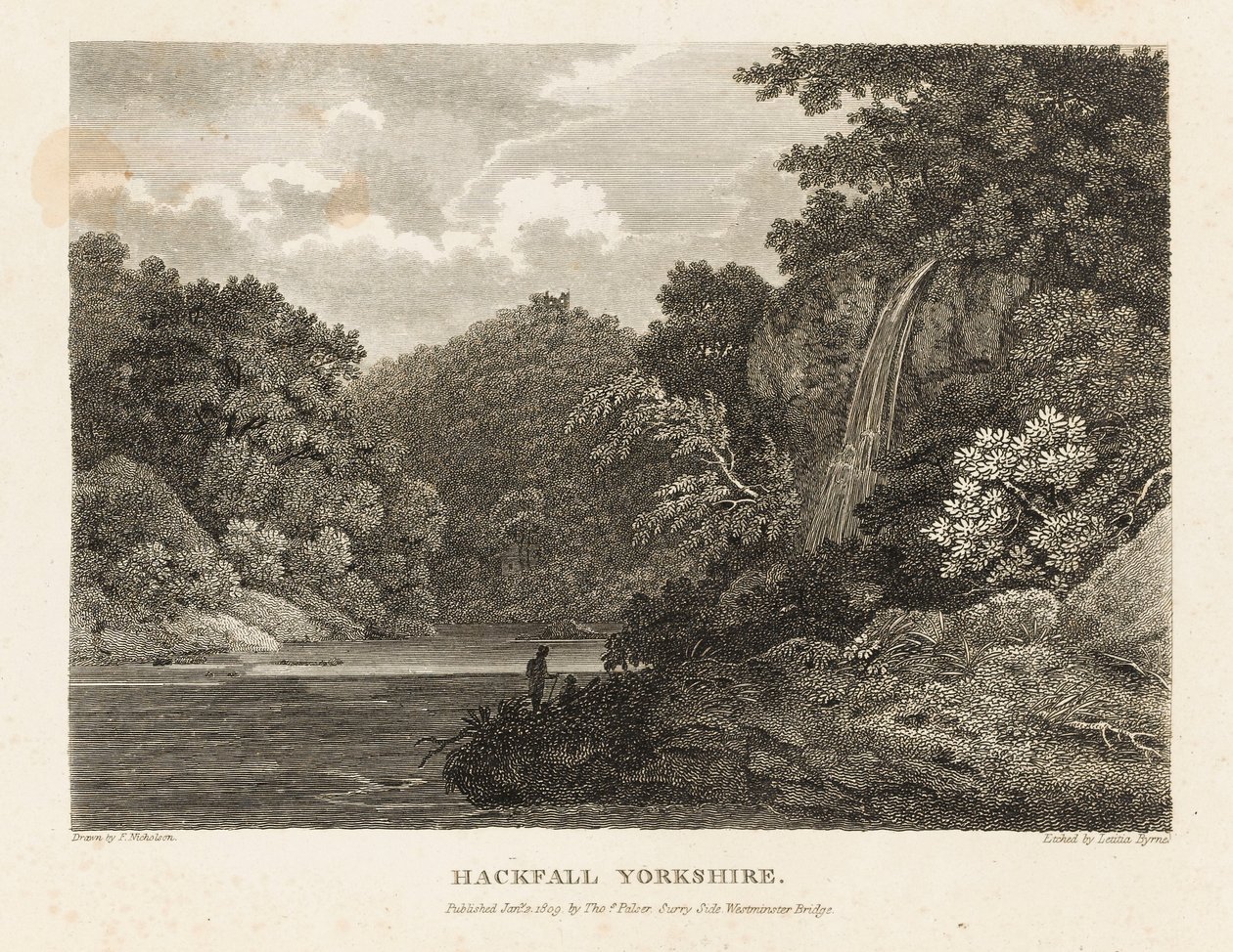 Hackfall, Yorkshire by Letitia Byrne