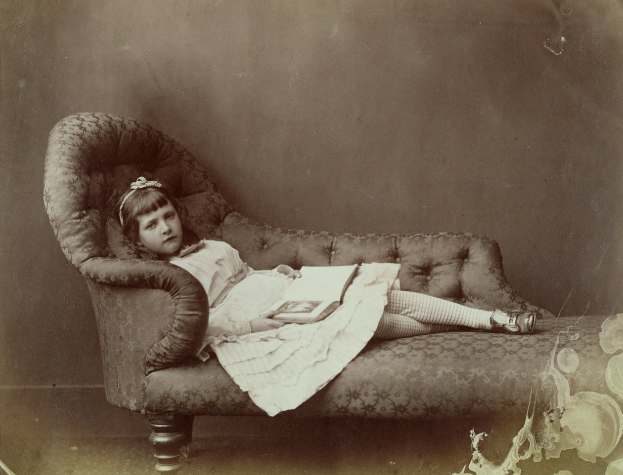 Portrait of Xie Kitchin by Lewis Carroll