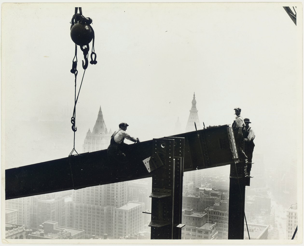 Building the Empire State Building by Lewis Wickes Hine