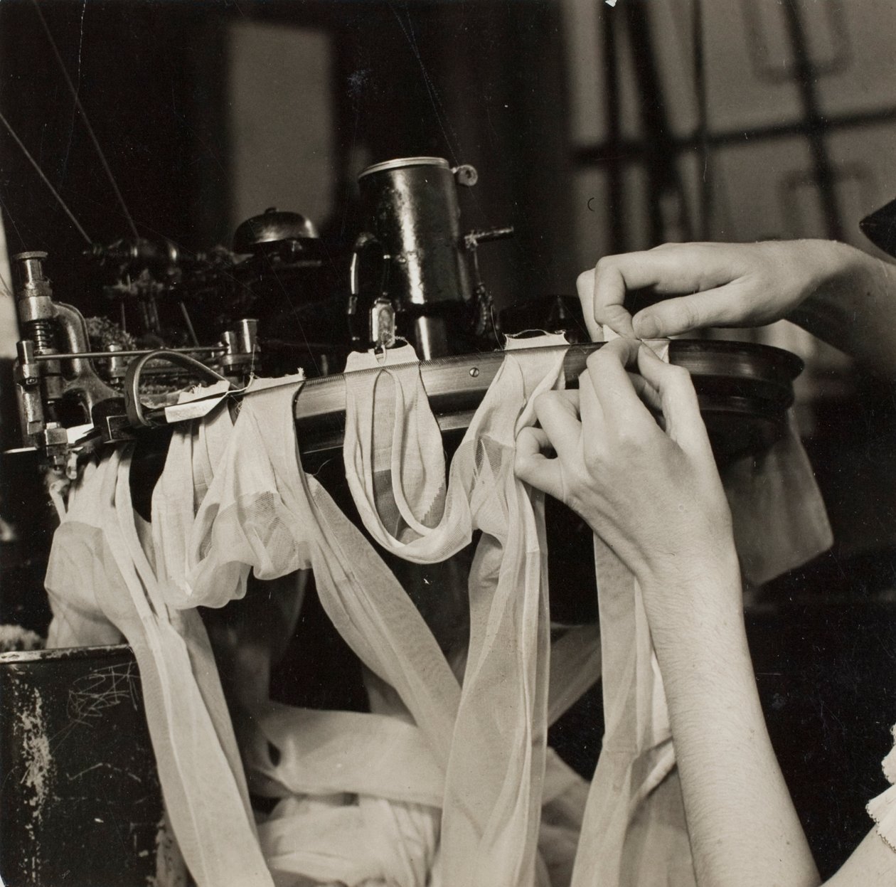 Hosiery Worker by Lewis Wickes Hine
