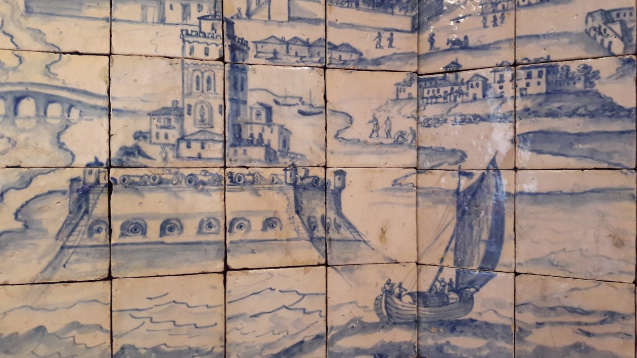 Belém Tower Represented on Tile by Unbekannt Unbekannt