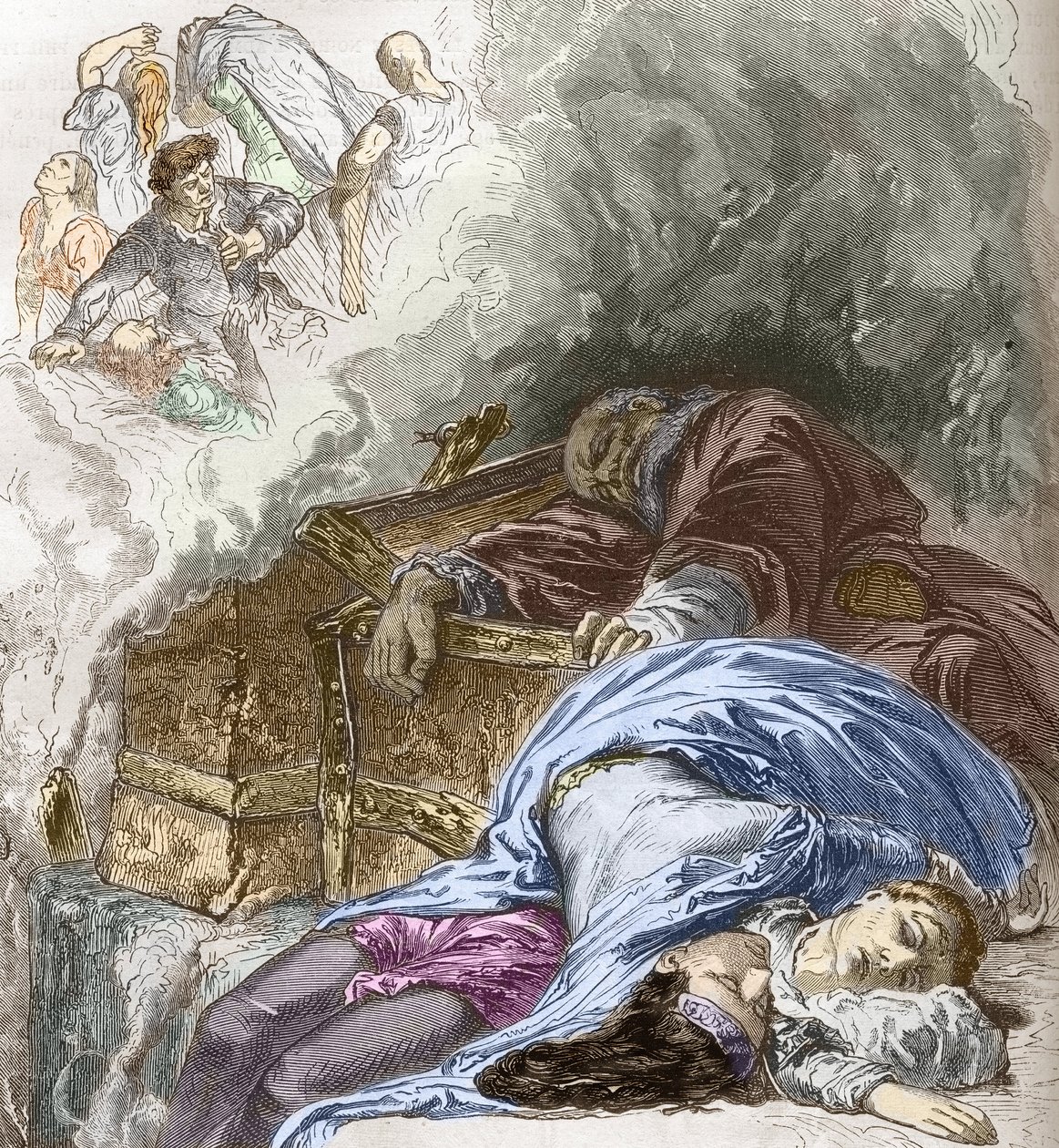 Great Plague (1347-1350) by Unbekannt Unbekannt