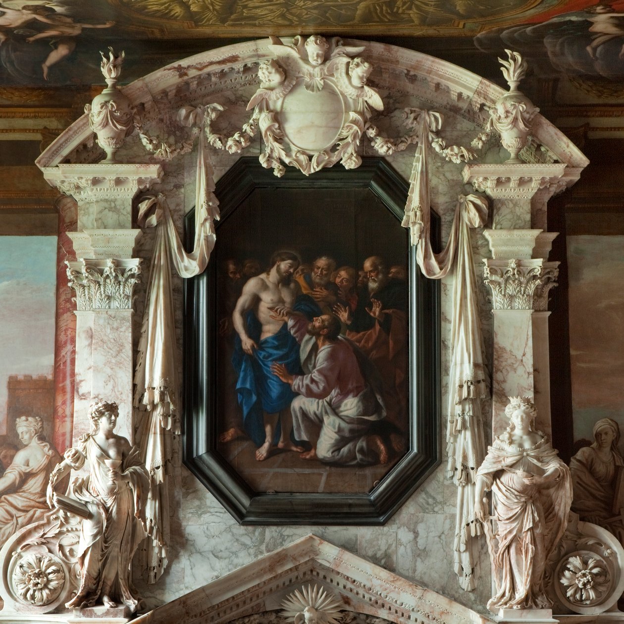 The Altarpiece of the Chapel by Unbekannt Unbekannt