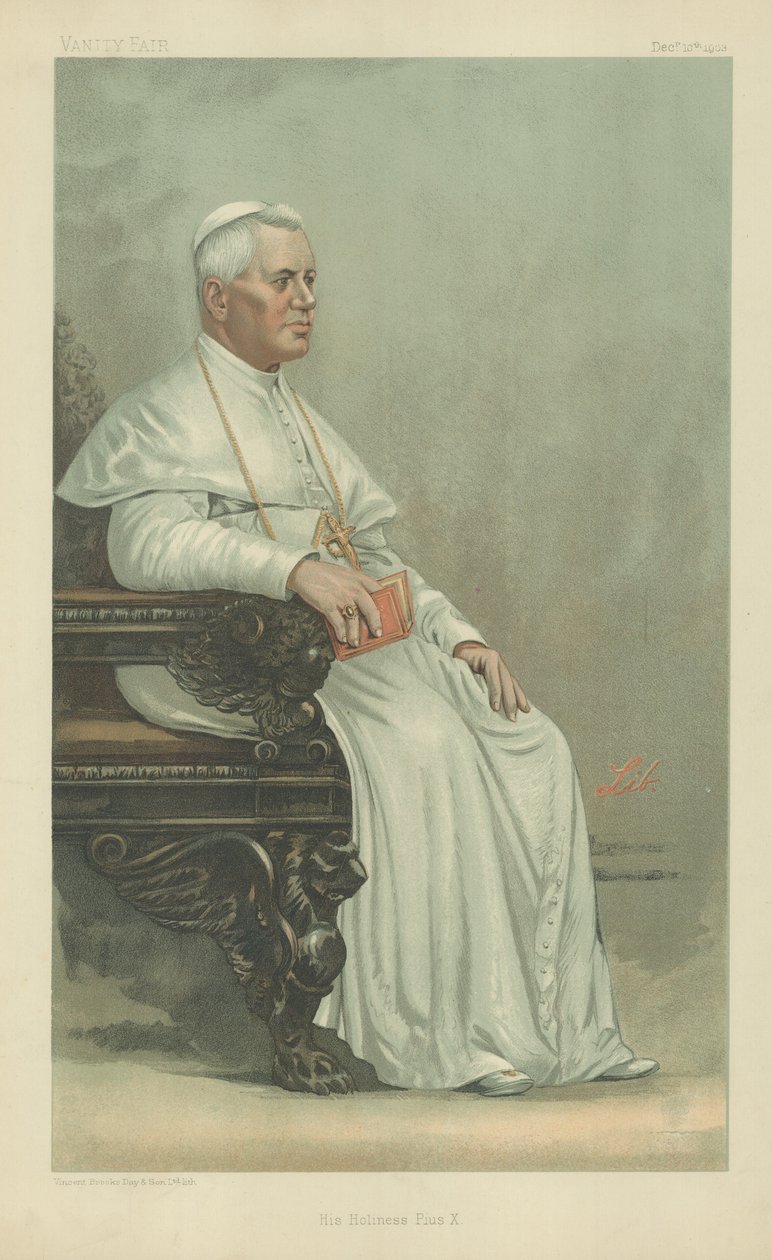 His Holiness Pius X by Liborio Prosperi