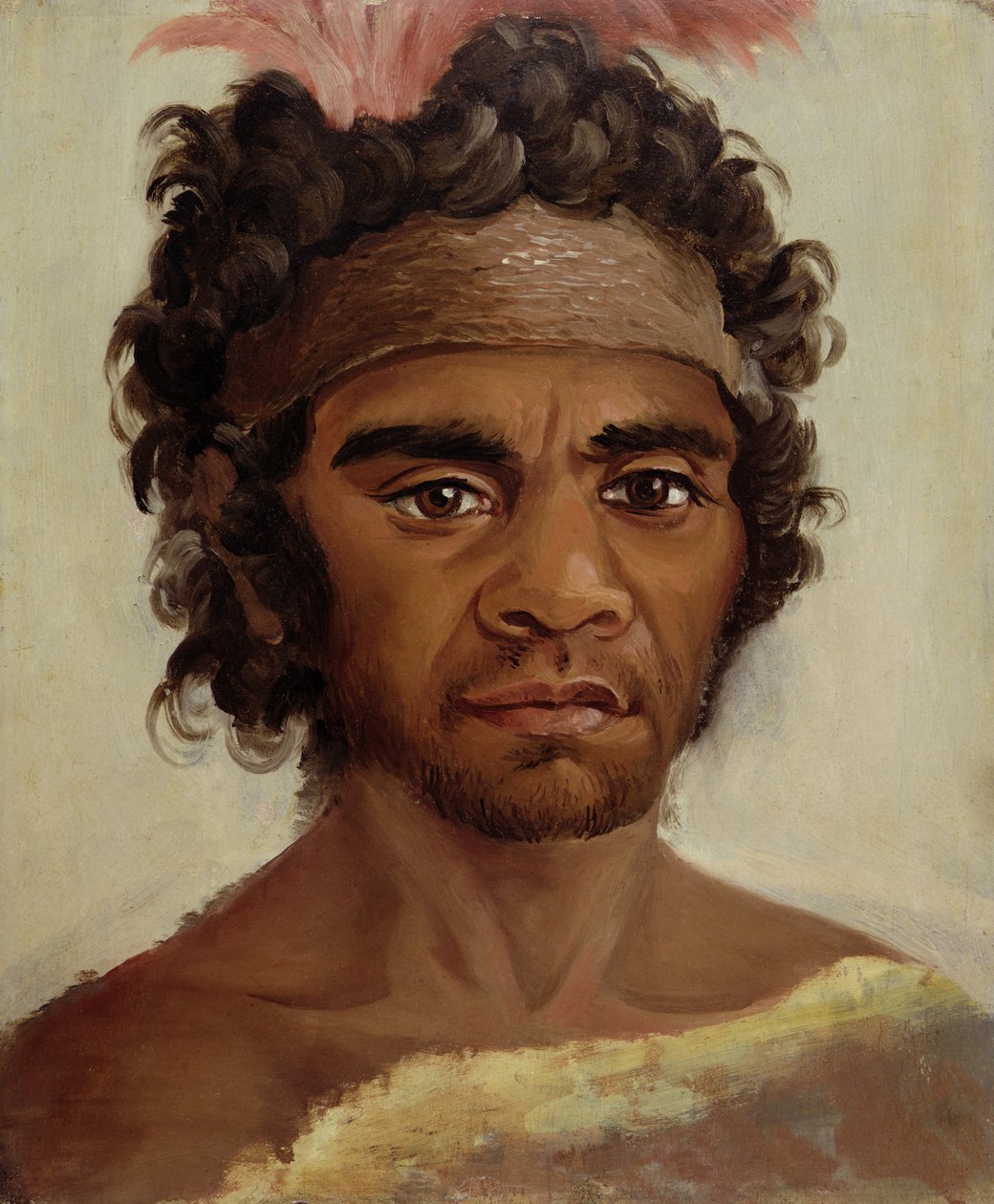 One of the New South Wales aborigines befriended by Governor Macquarie by Lieutenant George Austin Woods