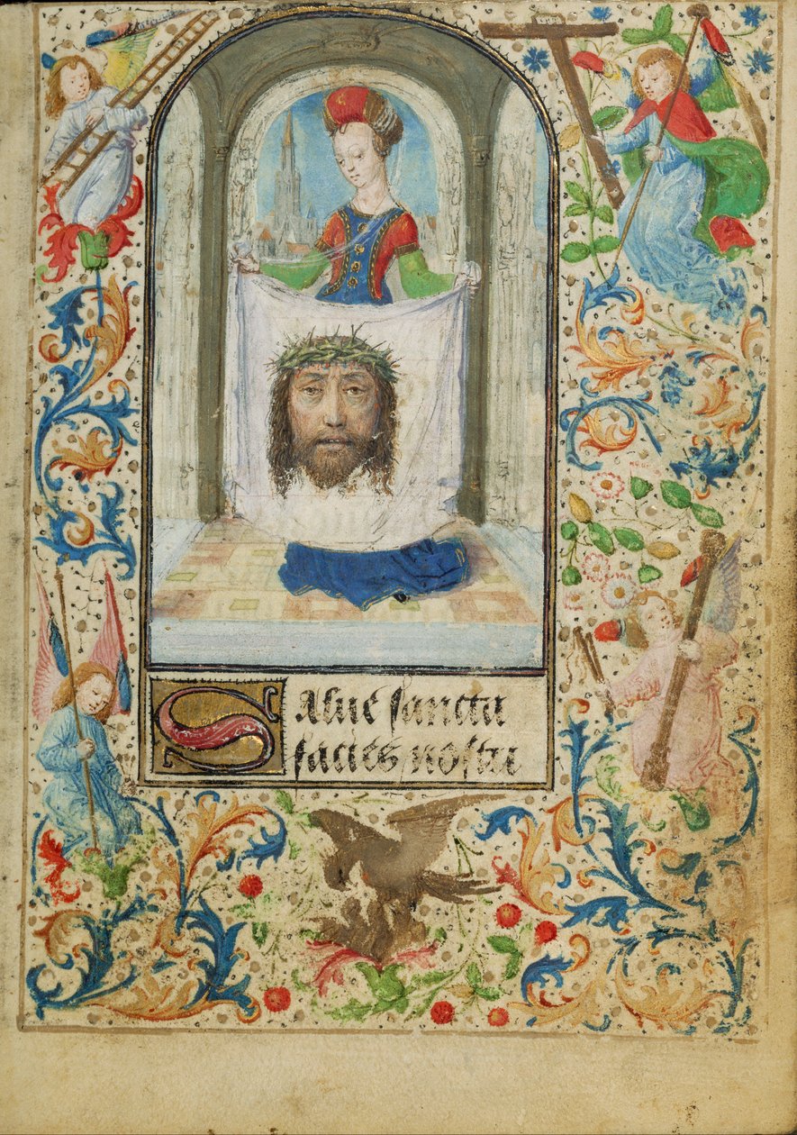 Saint Veronica by Lieven van Lathem