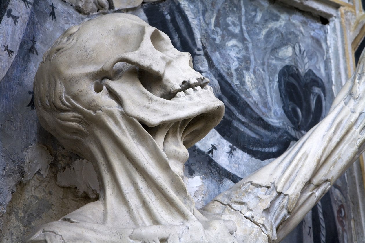 Flayed, or The Skeleton (detail) by Ligier Richier