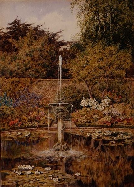 An Old Water Garden by Lilian Stannard