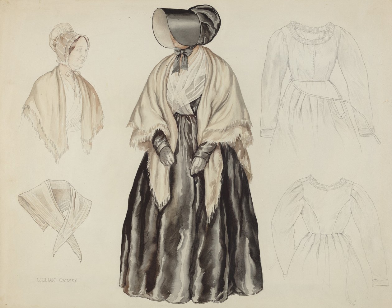 Shaker Dress by Lillian Causey
