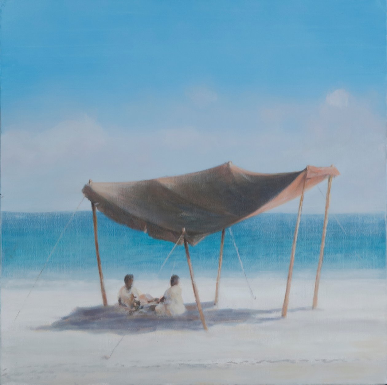 Beach Tent, 2012 by Lincoln Seligman