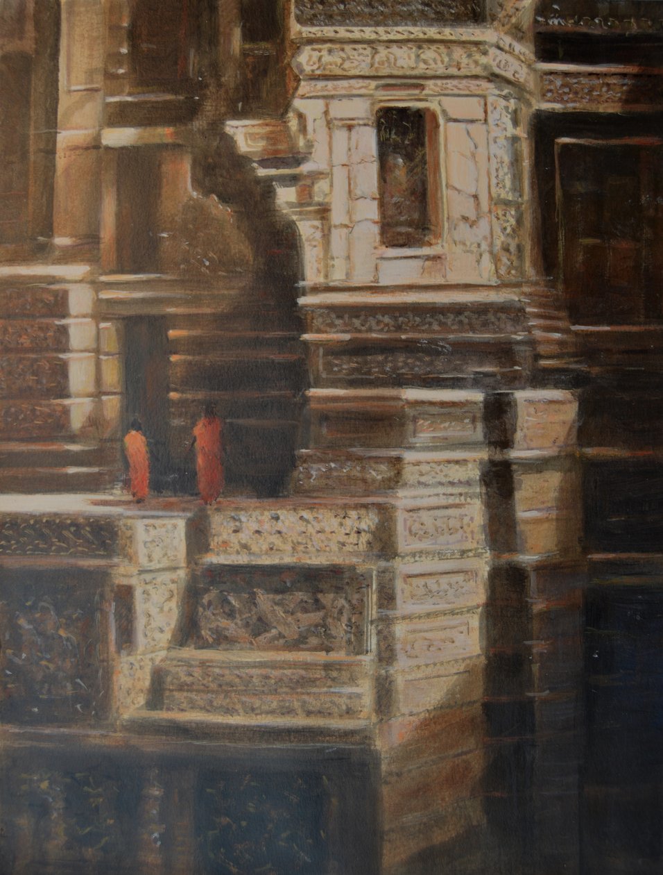 Ellora Caves by Lincoln Seligman