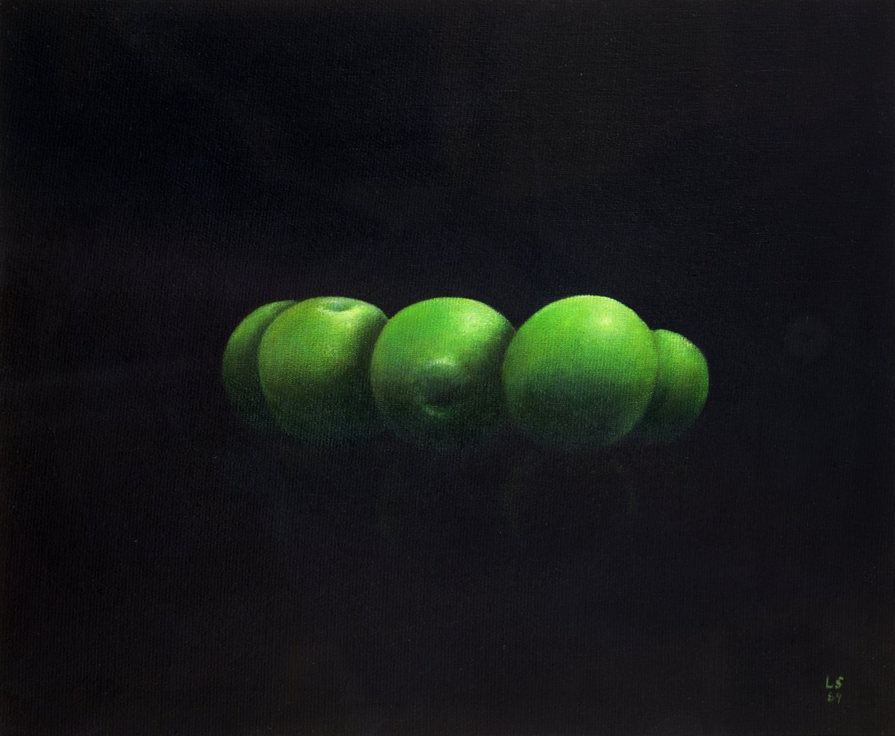 Five Green Apples by Lincoln Seligman