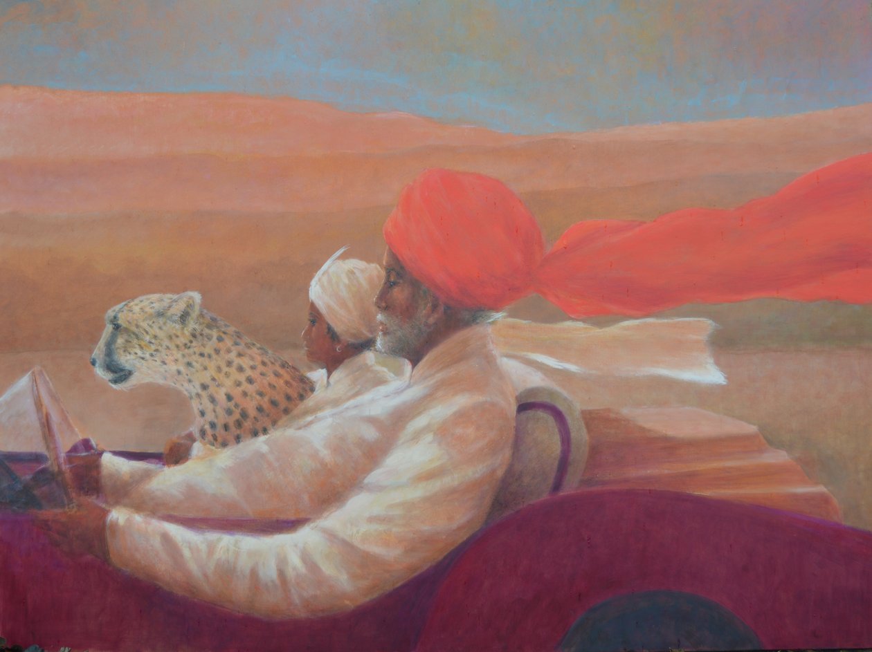 Maharaja and Box by Lincoln Seligman