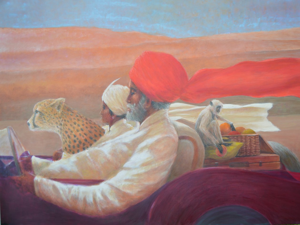 Monkeys Picnic by Lincoln Seligman