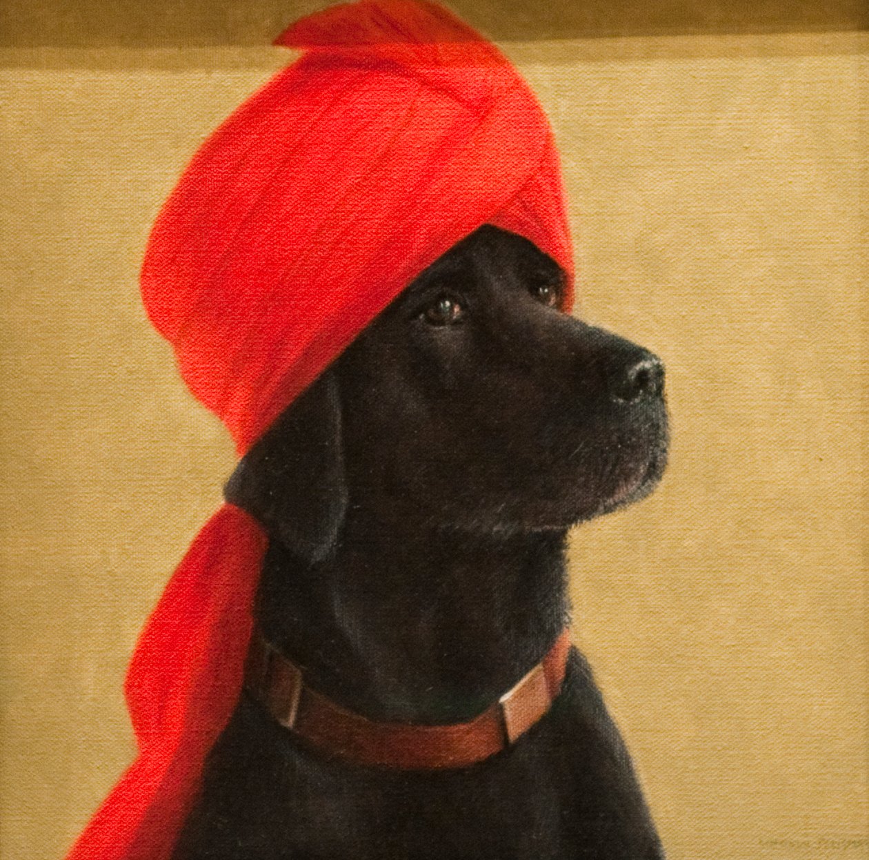 Pensive Maharaja, 2010 by Lincoln Seligman