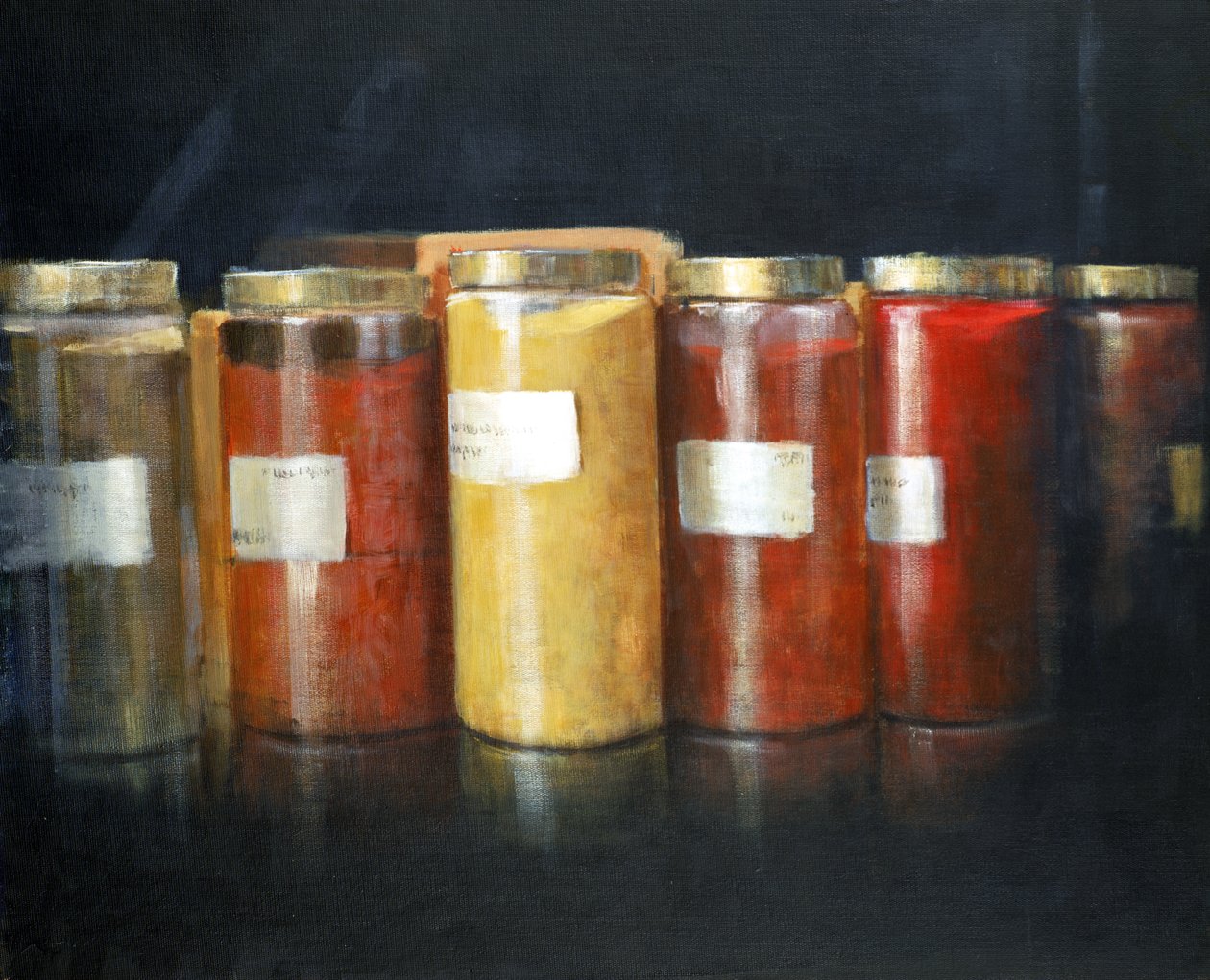 Pigment Jars by Lincoln Seligman