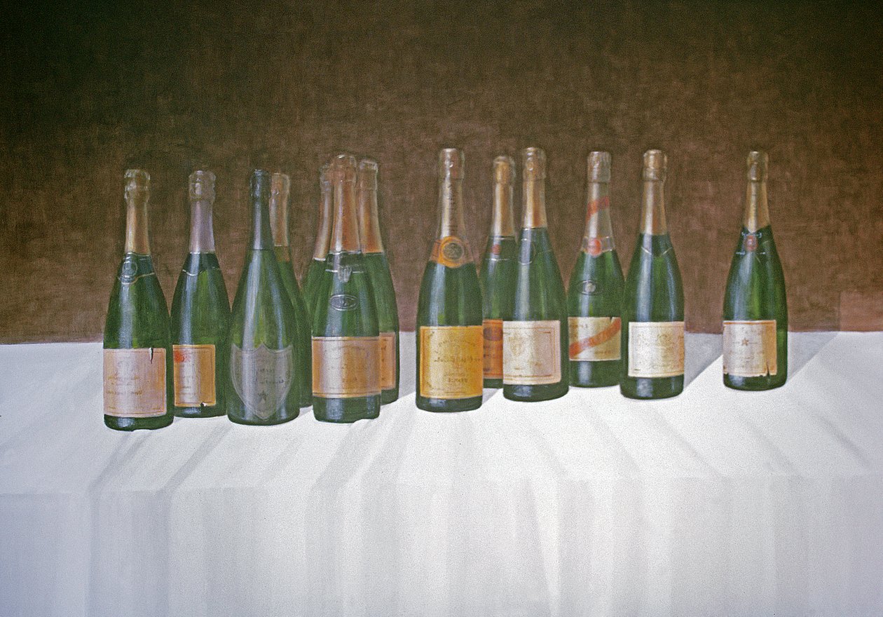 Winescape, Champagne, 2003 by Lincoln Seligman