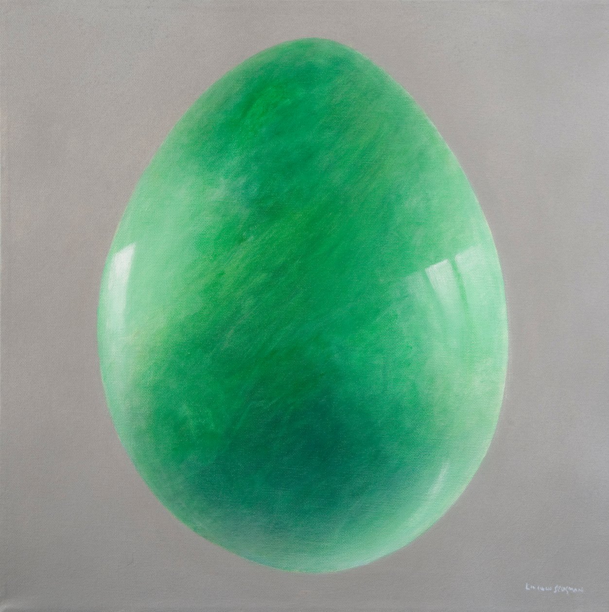 Big Jade Egg by Lincoln Seligman