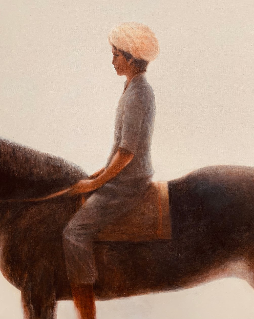 Boy and Horse by Lincoln Seligman