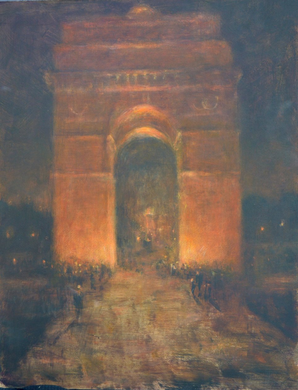 India Gate by Lincoln Seligman