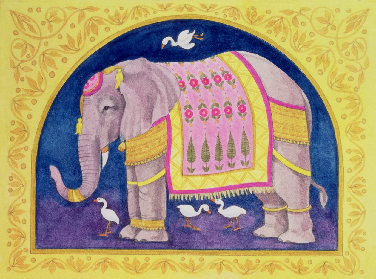 Indian Elephant by Linda Benton