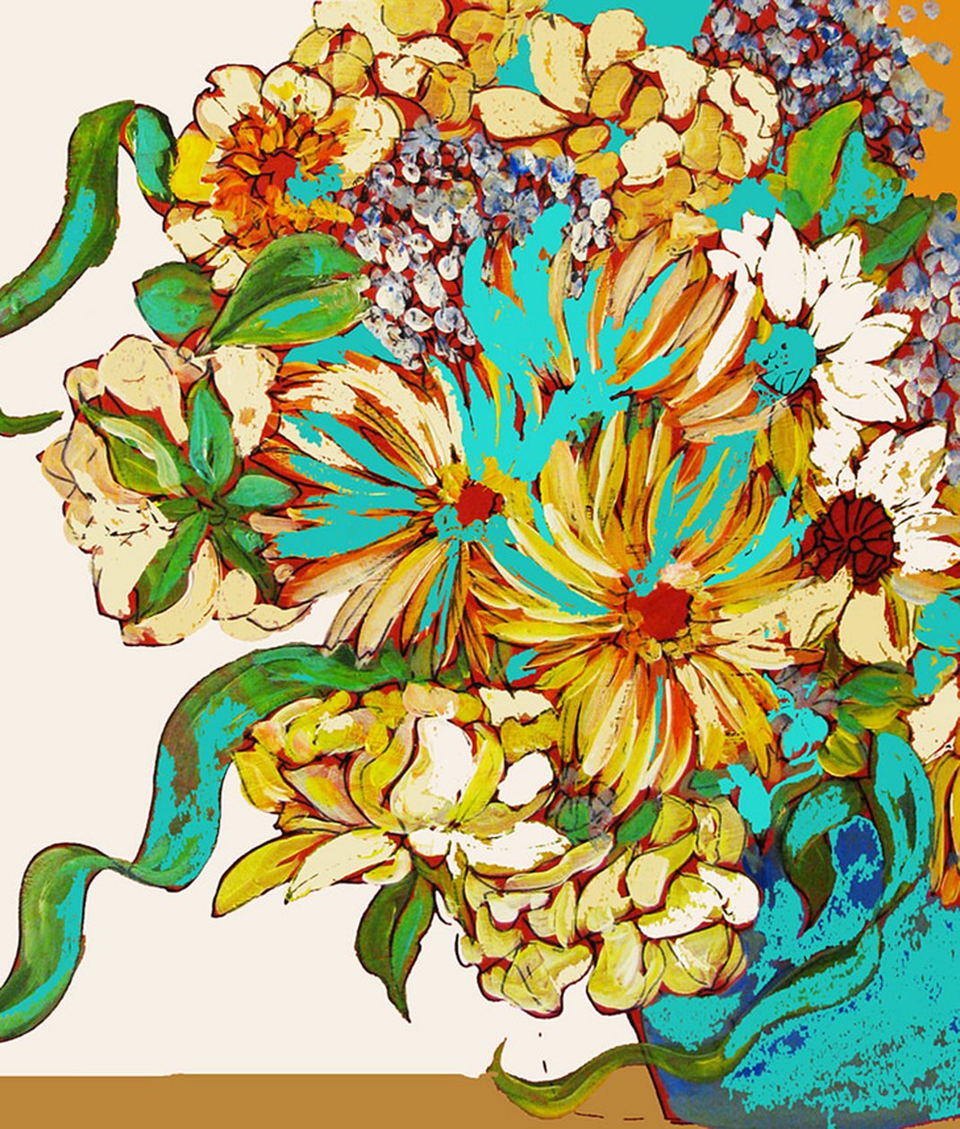 Spring Bouquet, 2016 by linda arthurs