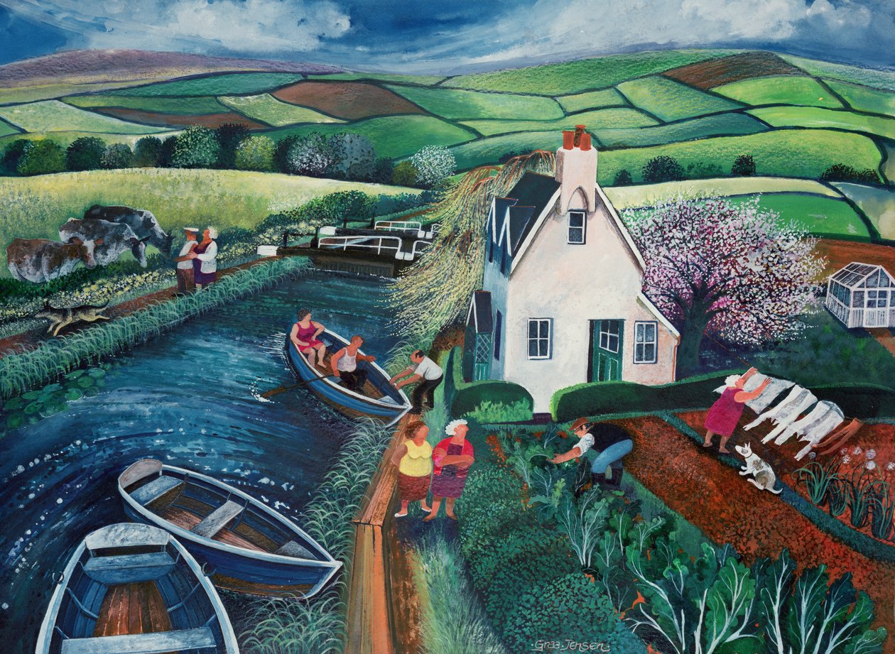 St Catherines Lock by Lisa Graa Jensen