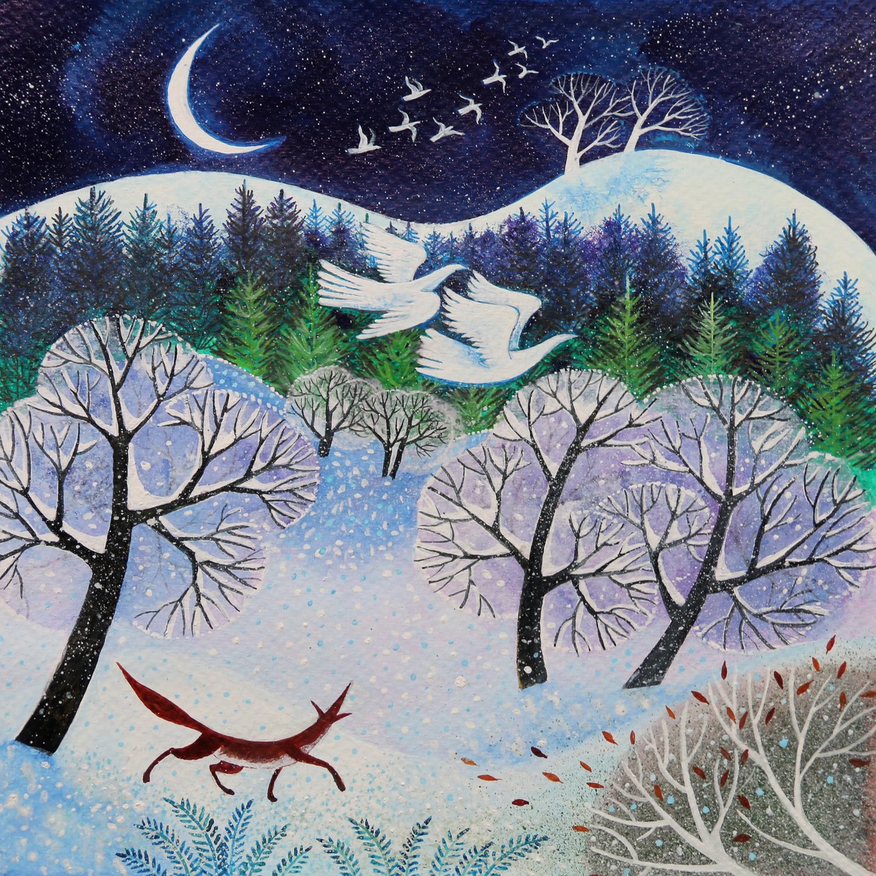Cool Fox by Lisa Graa Jensen