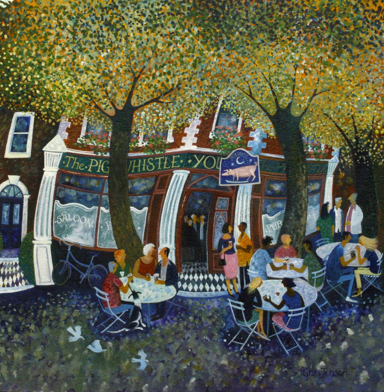 Pig and Whistle, 2011 by Lisa Graa Jensen