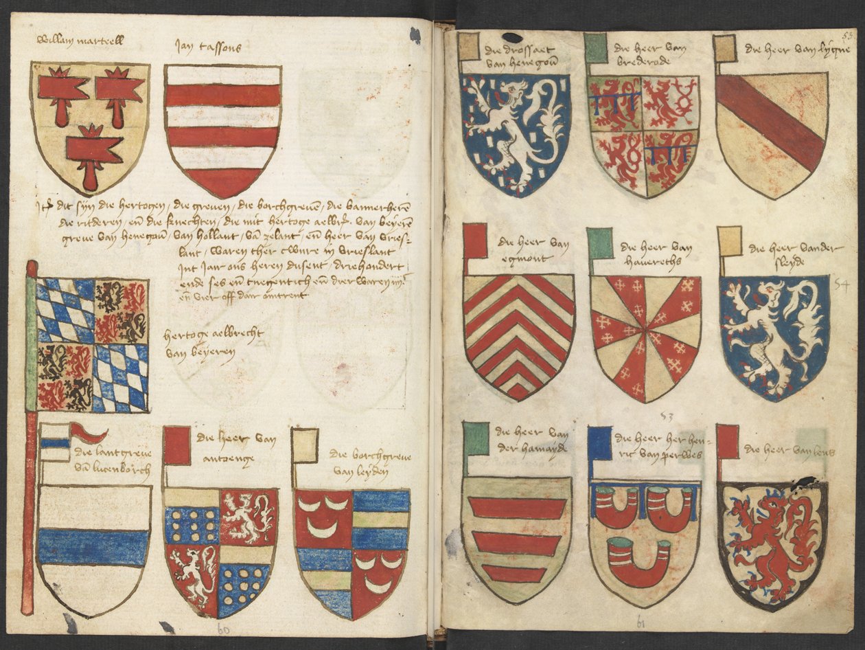 Wapenboek Beyeren (armorial) by Lodewijk Elzevier I
