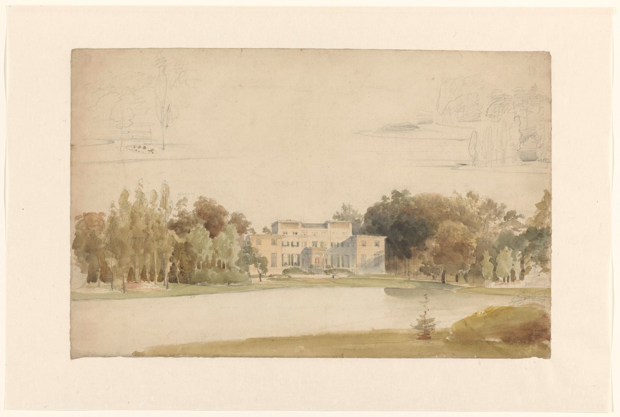 The House De Pauw in Wassenaar by Lodewijk Johannes Kleijn