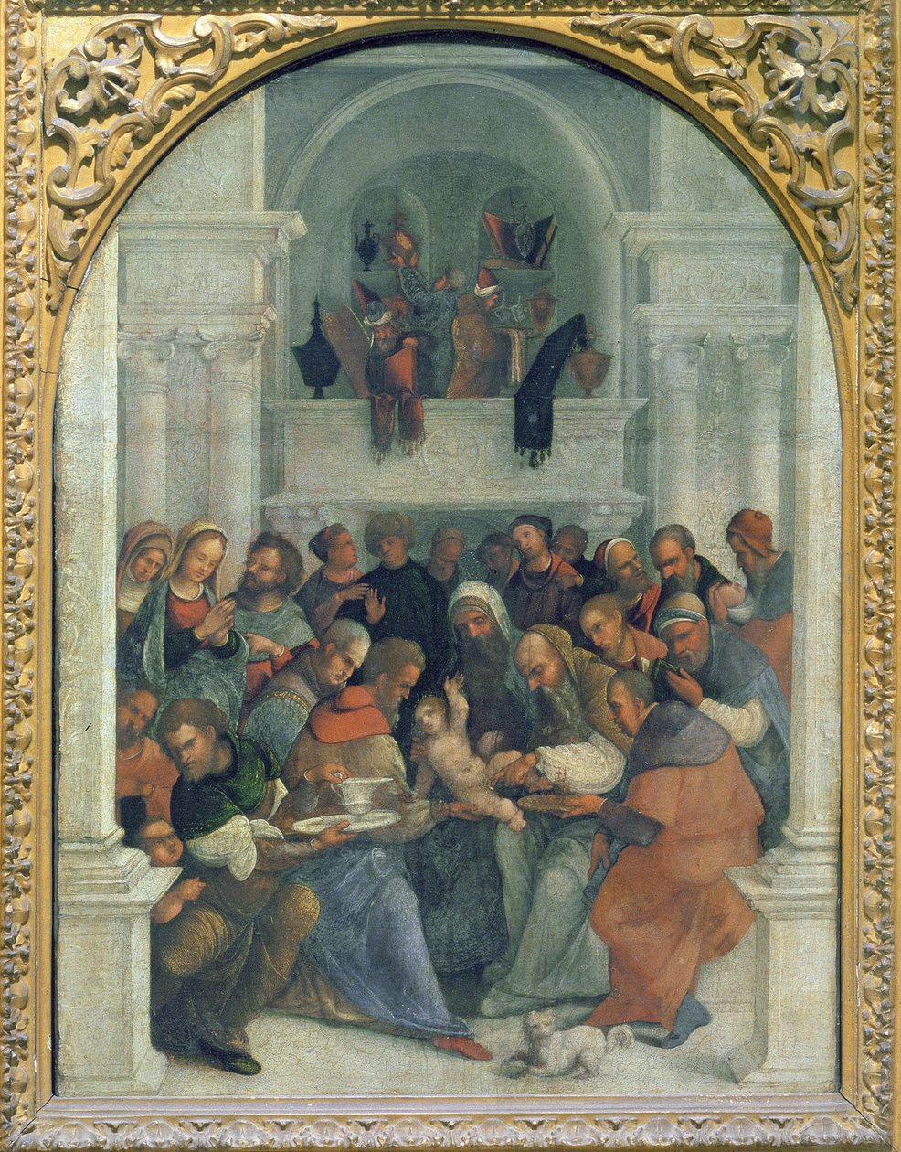 The Circumcision by Lodovico Mazzolino