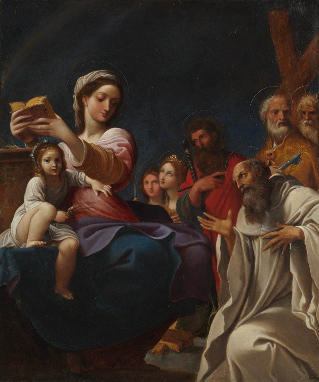 Madonna and Child with Saints by Lodovico Carracci
