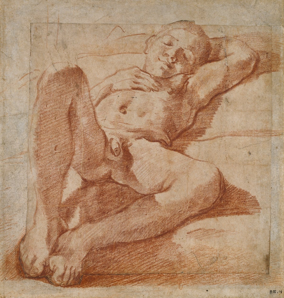 Study of a Nude Boy, 1575-1619 by Lodovico Carracci
