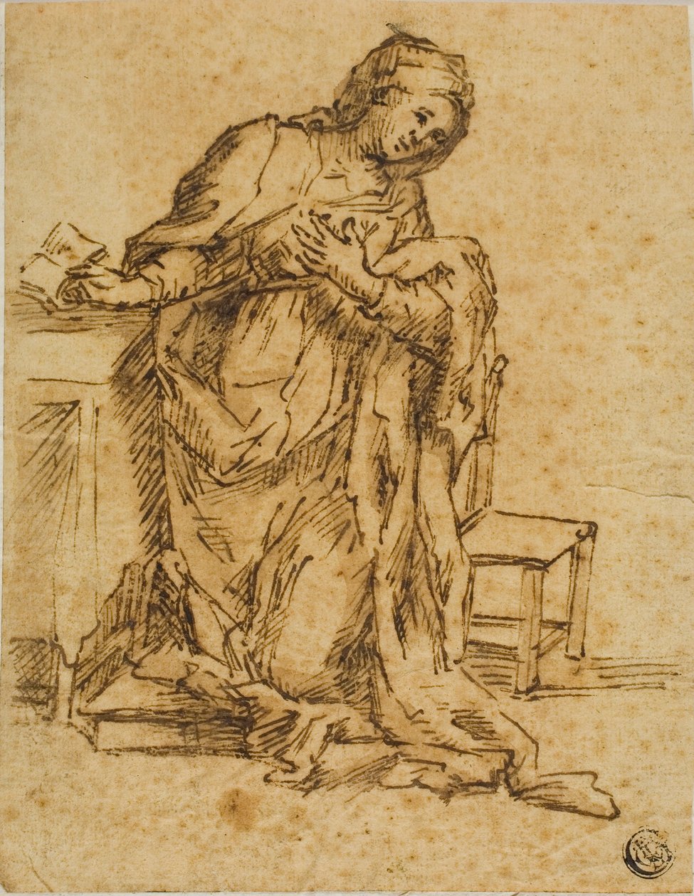 Virgin Annunciate by Lodovico Carracci